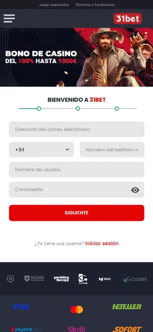 31bet casino entrar
