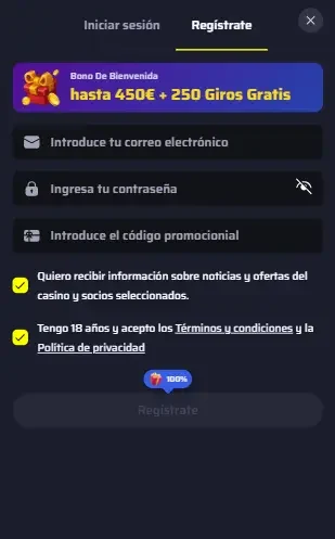 Bdm bet registrate España