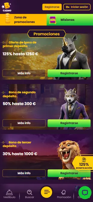 Bizzo casino bonos