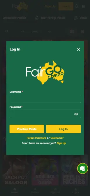 FairGo Casino entrar