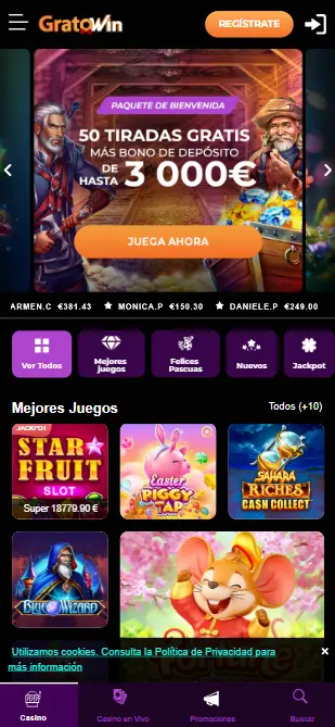 GratoWin casino
