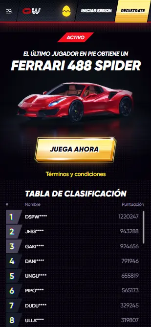 Quickwin Ferrari promocion