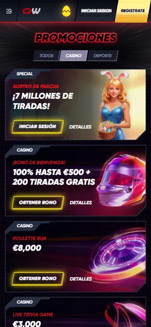 Quickwin bonos