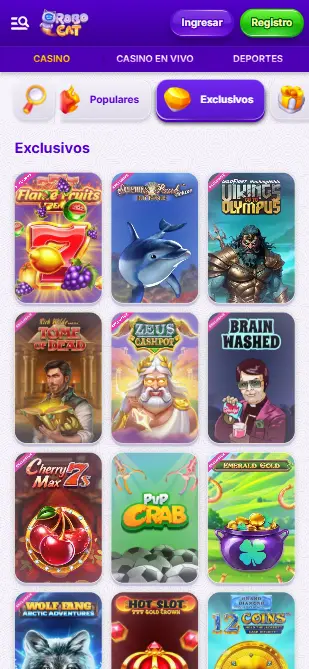 Robocat juegos exclusivos
