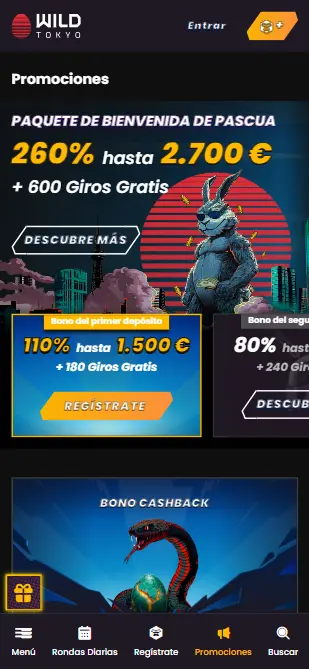 Wildtokyo-Bonos-y-Promociones