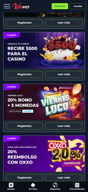 Winpot promociones