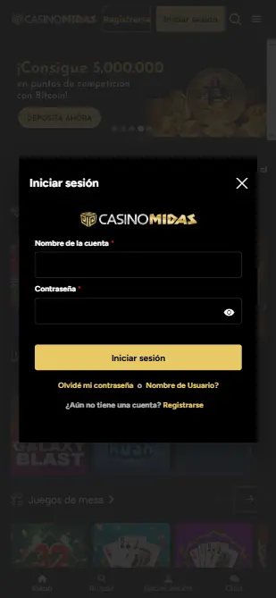 casino Midas entrar