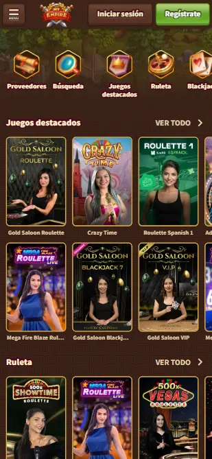 my empire casino online
