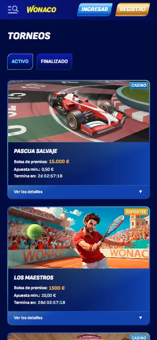 torneo-en-Wonaco-Casino