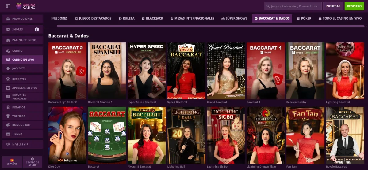Baccarat-Online-Malina Casino