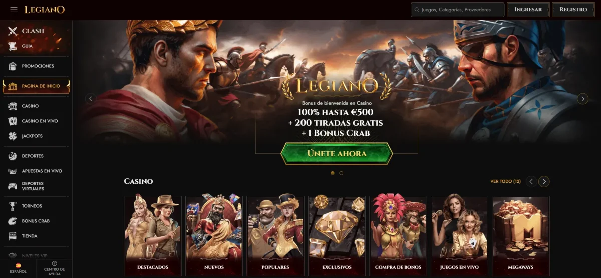 Legiano casino con una gran base de fans en Europa