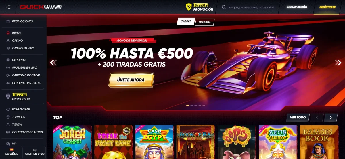Quickwin casino en línea con el mayor pago