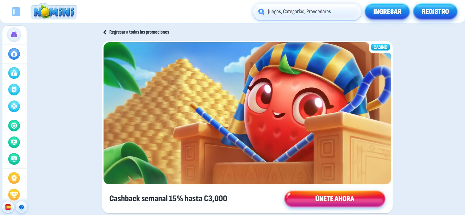 Cashback-semanal-Casino-Nomini