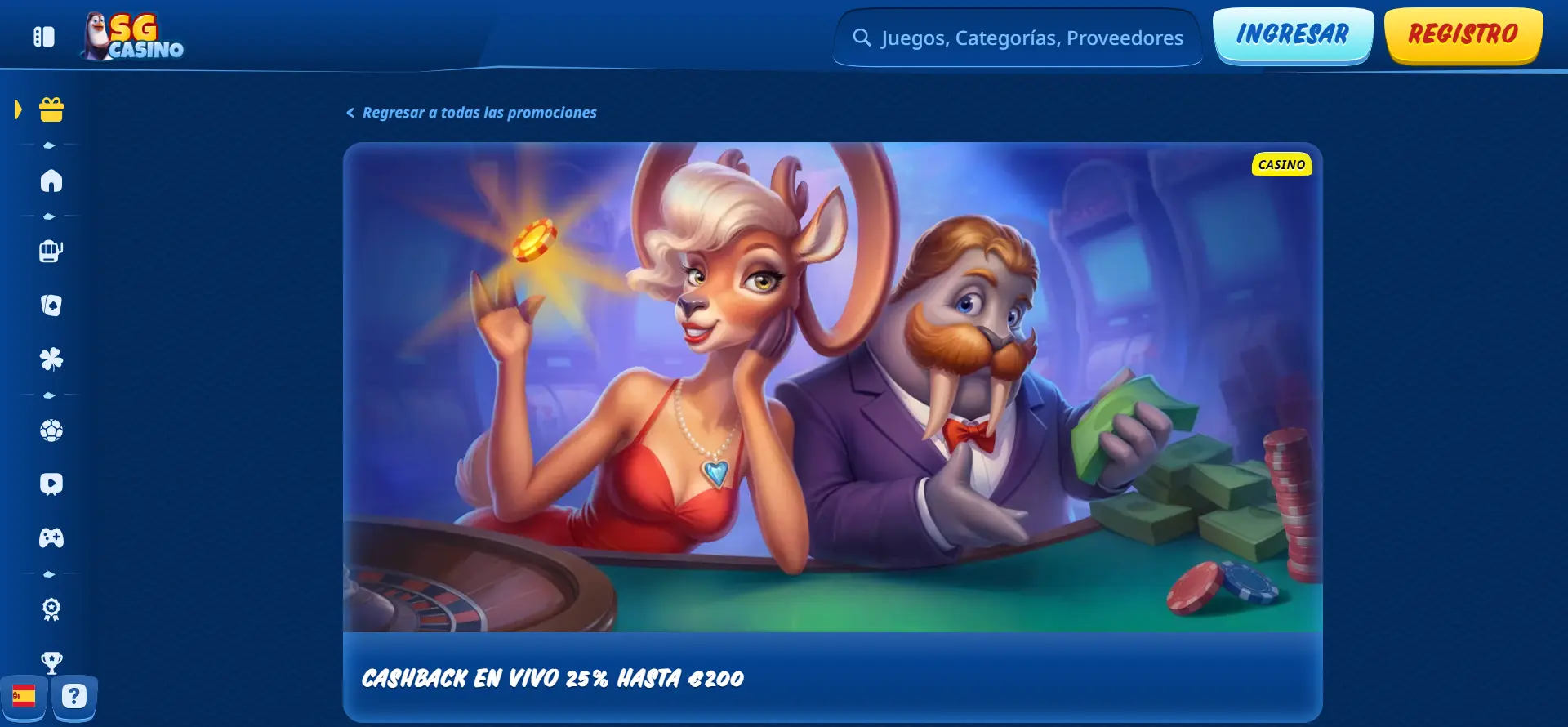 Cashback-en-vivo-Sg-casino