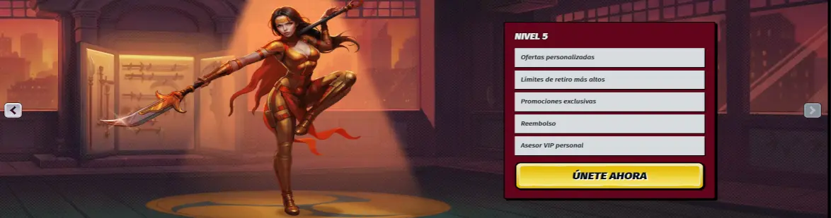 El nivel más alto del programa VIP Allyspin