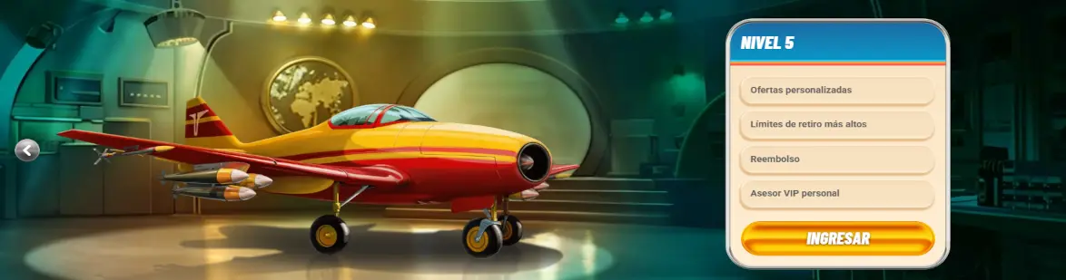 El nivel más alto del programa VIP Vegasino