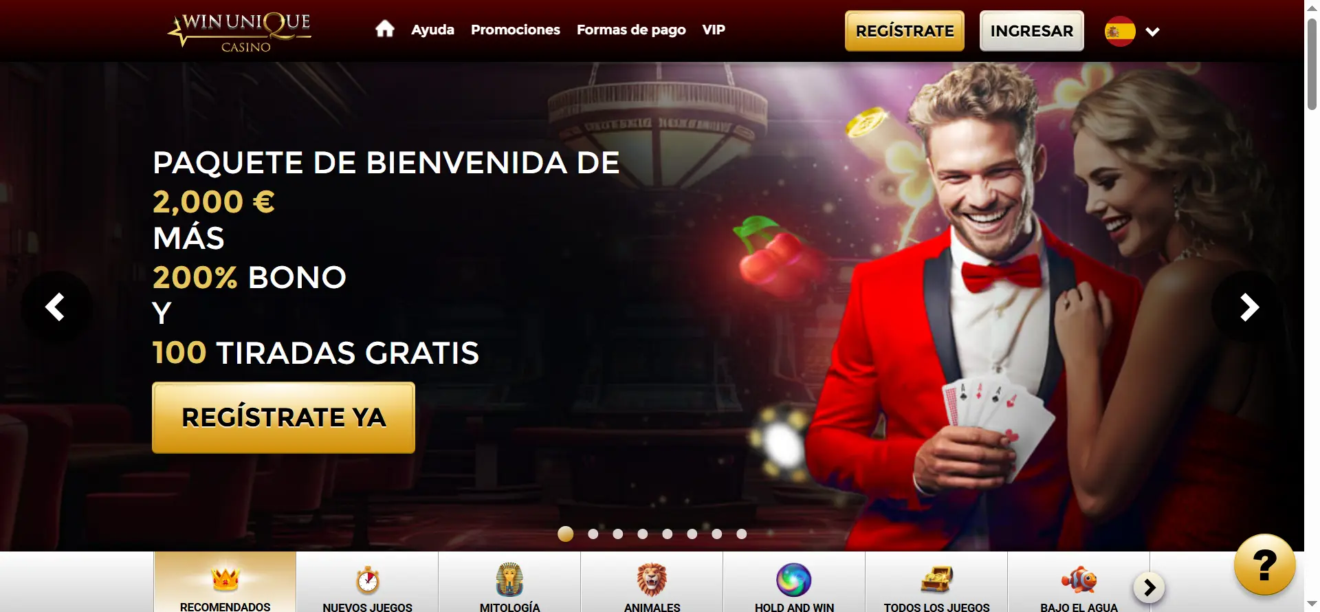 Win-Unique-Casino-bono-de-bienvenida