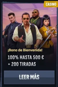 bono de bienvenida de Mafia casino