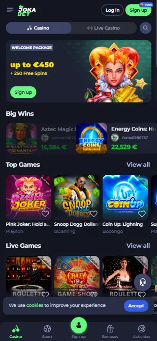 Jokabet casino